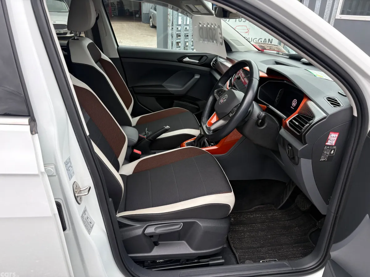 Volkswagen T-Cross Hatchback, Petrol, 2021, White