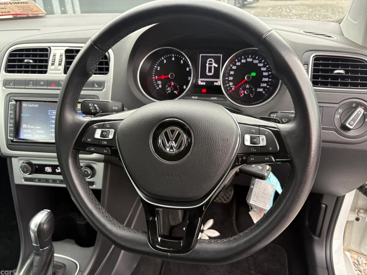 Volkswagen Polo Hatchback, Petrol, 2017, White