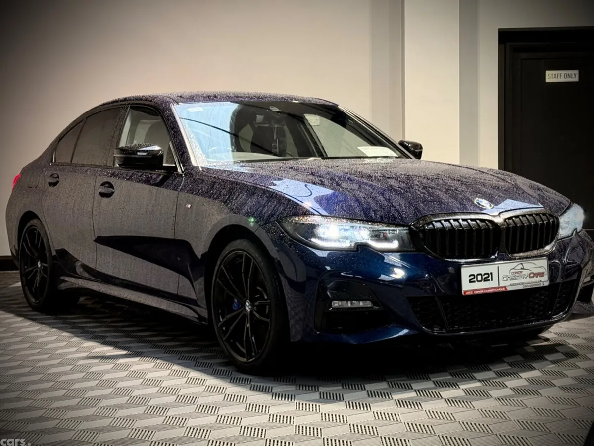 BMW 3-Series Saloon, Petrol Hybrid, 2021, Blue