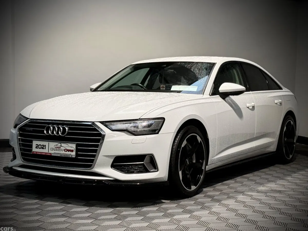 Audi A6 Saloon, Petrol Hybrid, 2021, White