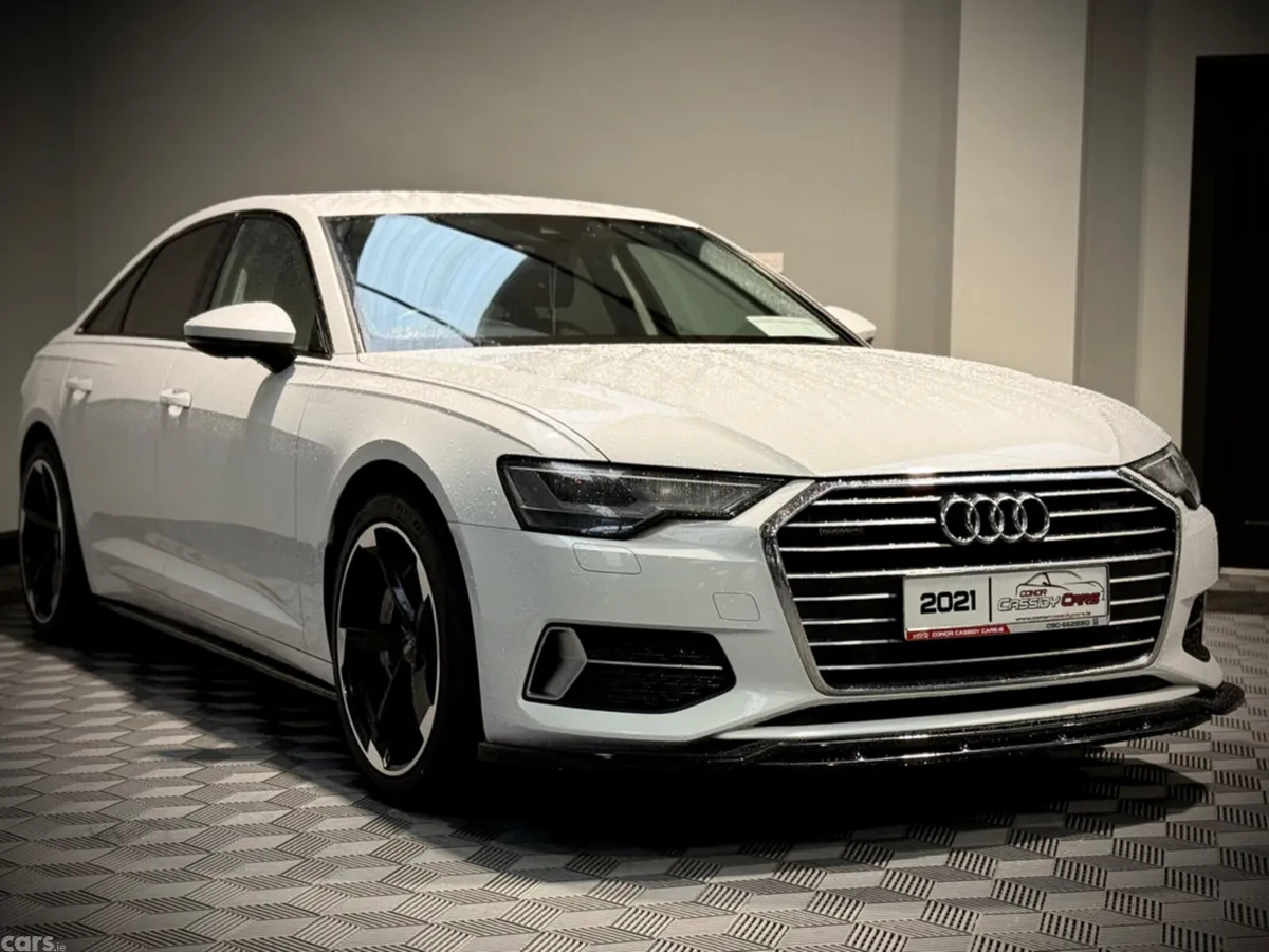 Audi A6 Saloon, Petrol Hybrid, 2021, White