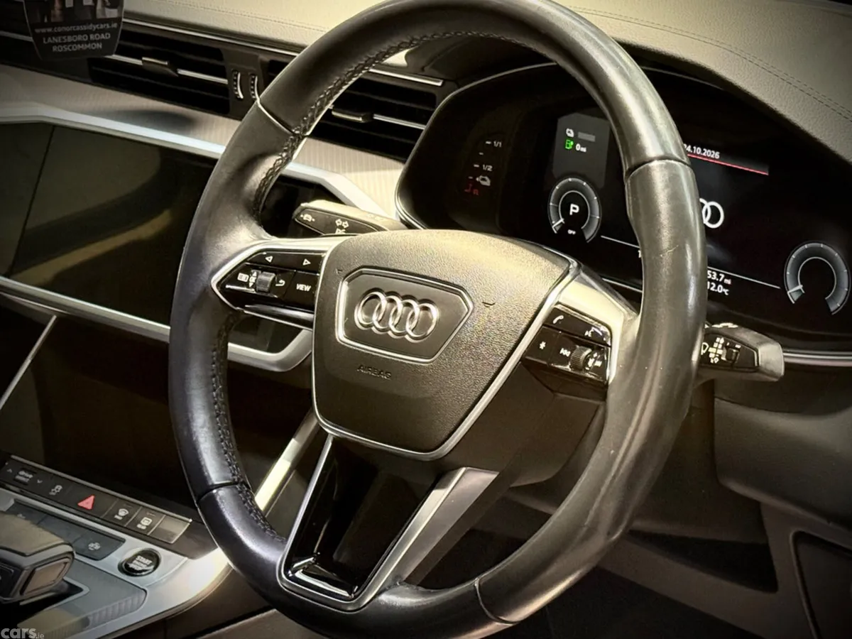 Audi A6 Saloon, Petrol Hybrid, 2021, White