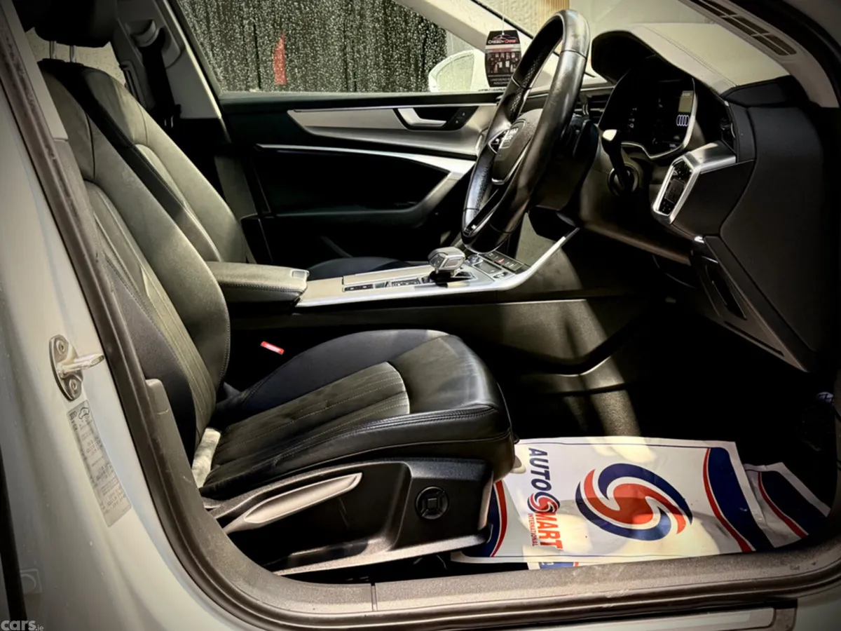 Audi A6 Saloon, Petrol Hybrid, 2021, White