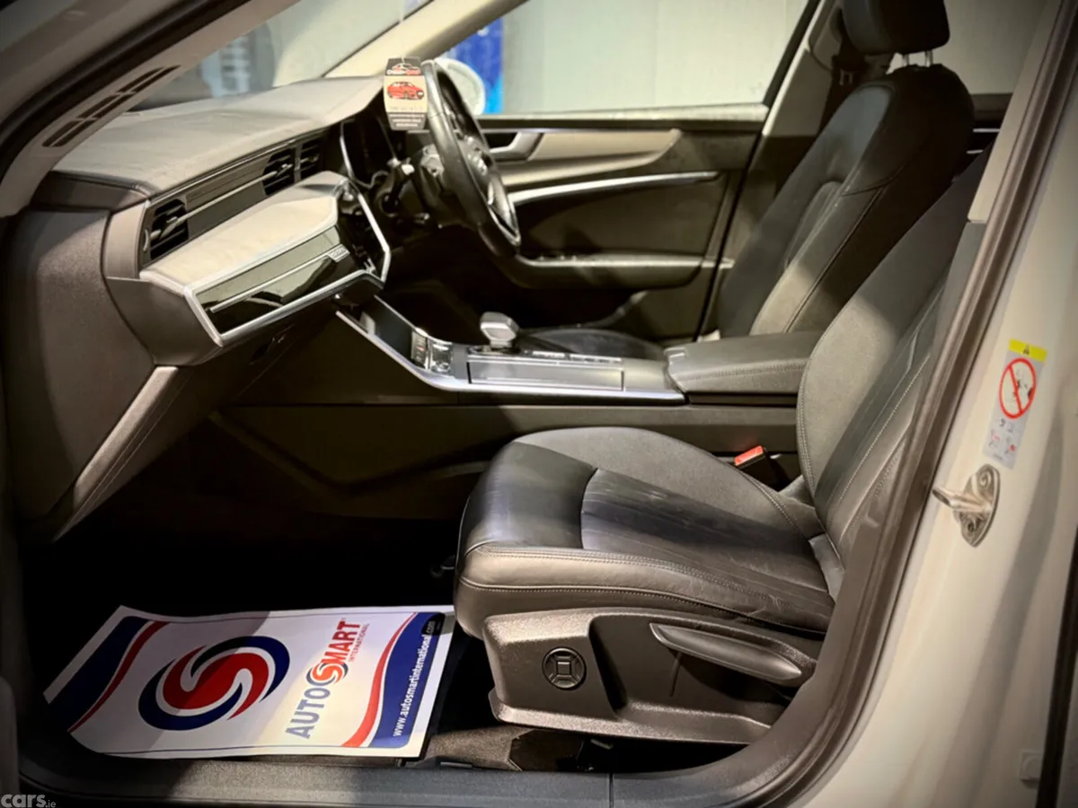 Audi A6 Saloon, Petrol Hybrid, 2021, White