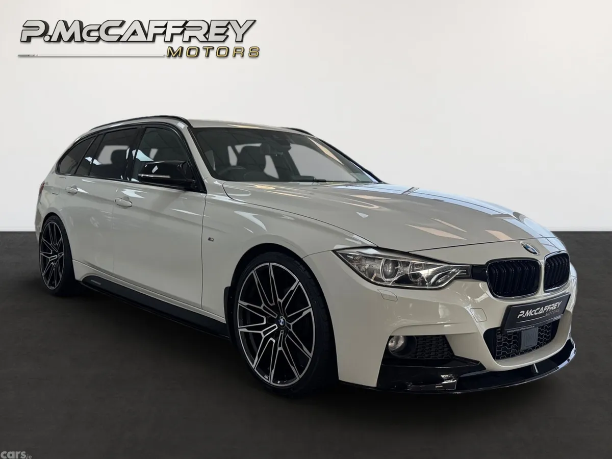 BMW 3-Series Estate, Diesel, 2015, White