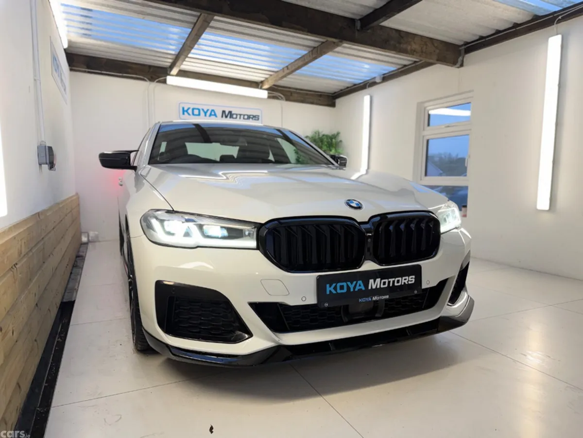 BMW 5-Series Saloon, Diesel, 2021, White