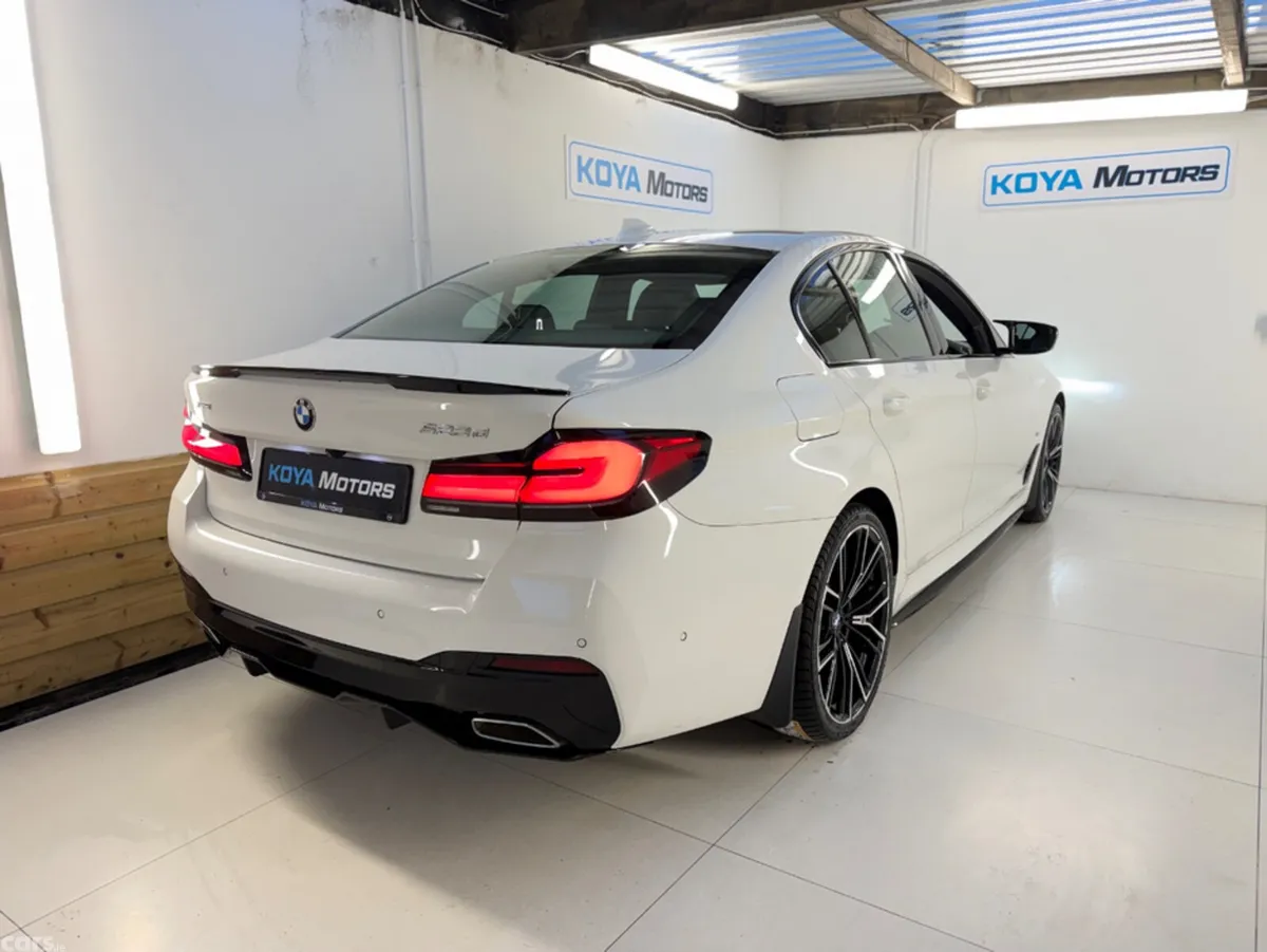 BMW 5-Series Saloon, Diesel, 2021, White