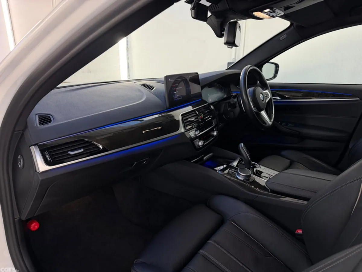 BMW 5-Series Saloon, Diesel, 2021, White
