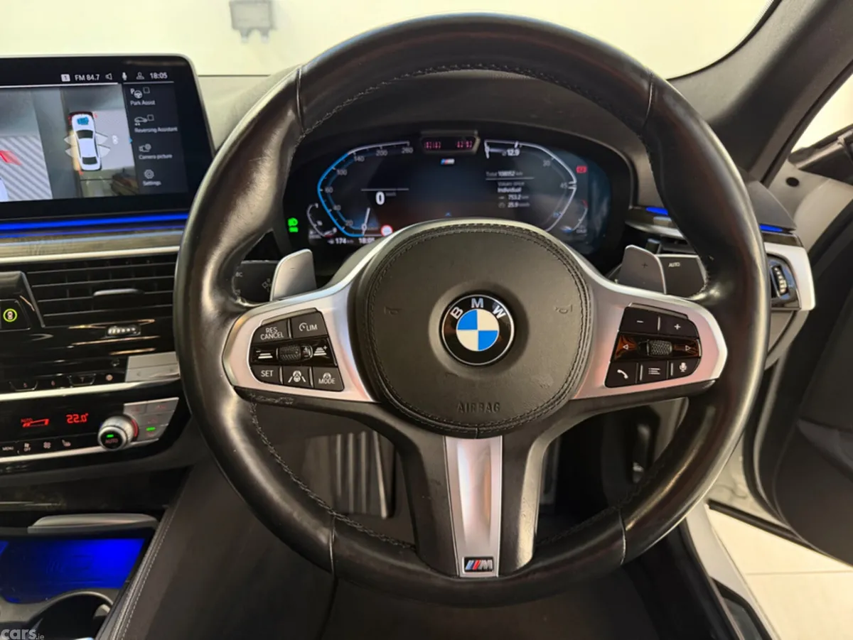 BMW 5-Series Saloon, Diesel, 2021, White