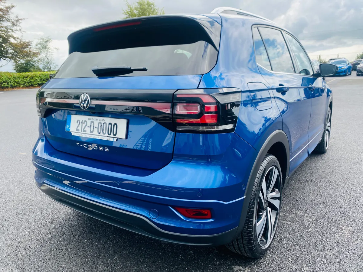 Volkswagen T-Cross Hatchback, Petrol, 2021, Blue
