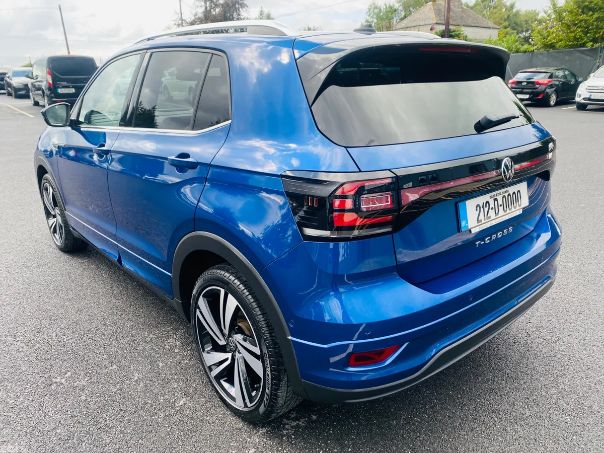 Volkswagen T-Cross Hatchback, Petrol, 2021, Blue