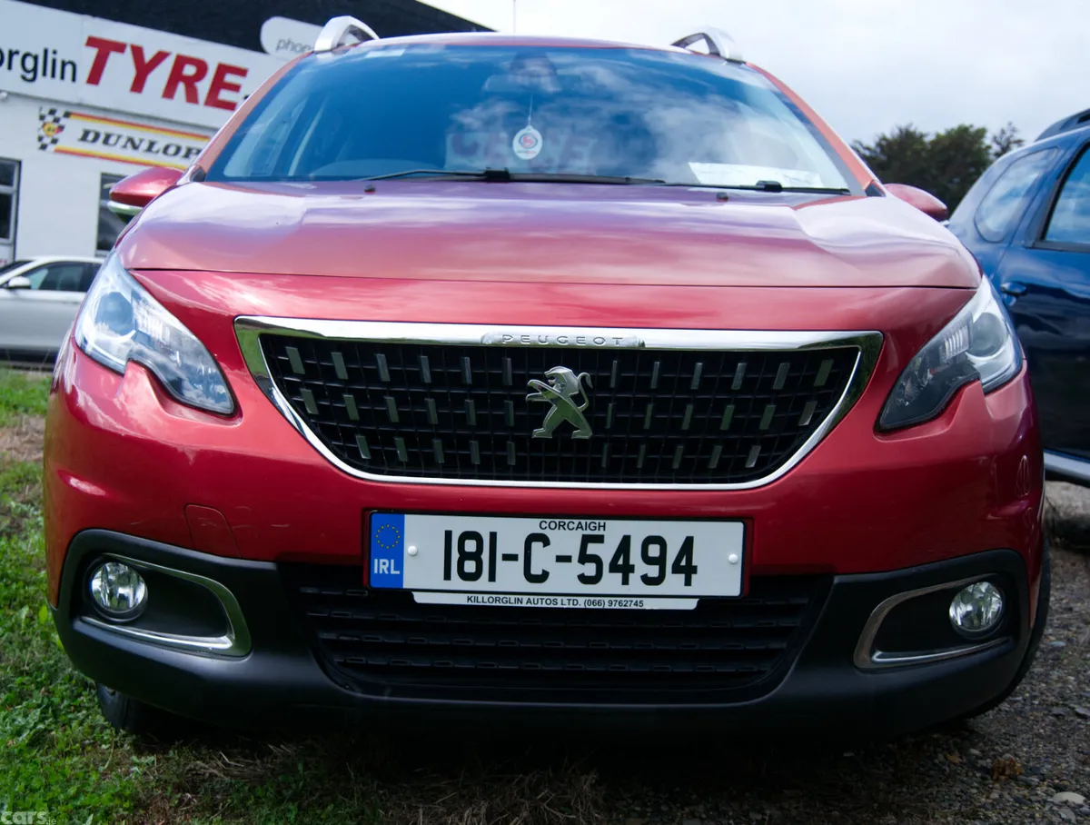 Peugeot 2008 Estate, Diesel, 2018, Red
