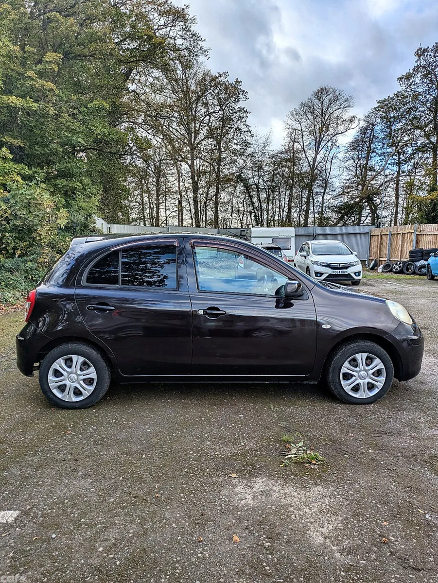 Nissan March Hatchback, Petrol, 2013, Brown