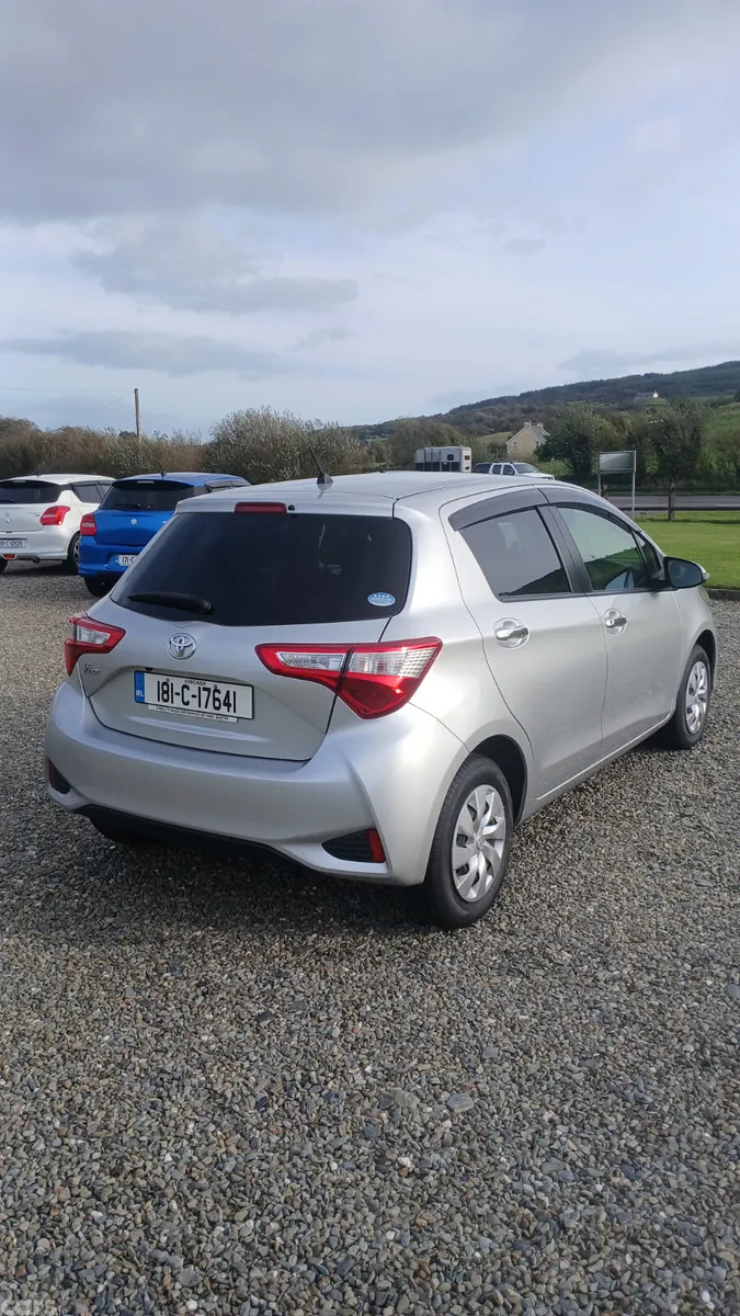 Toyota Vitz Hatchback, Petrol, 2018, Silver