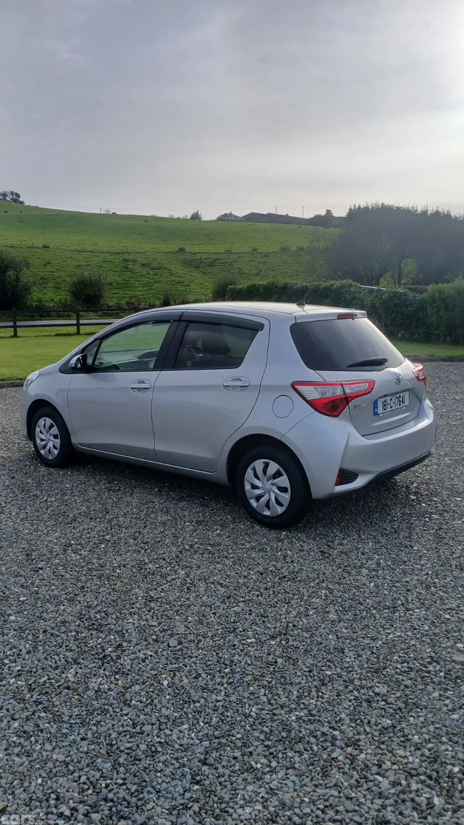 Toyota Vitz Hatchback, Petrol, 2018, Silver