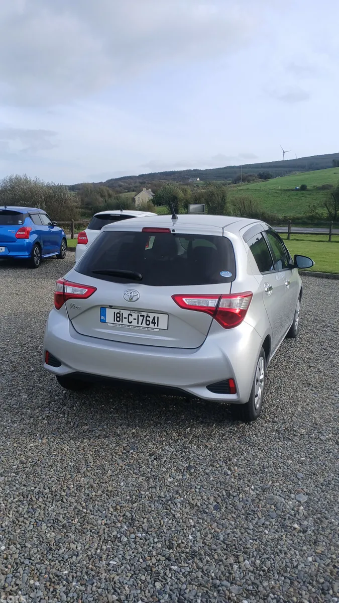 Toyota Vitz Hatchback, Petrol, 2018, Silver