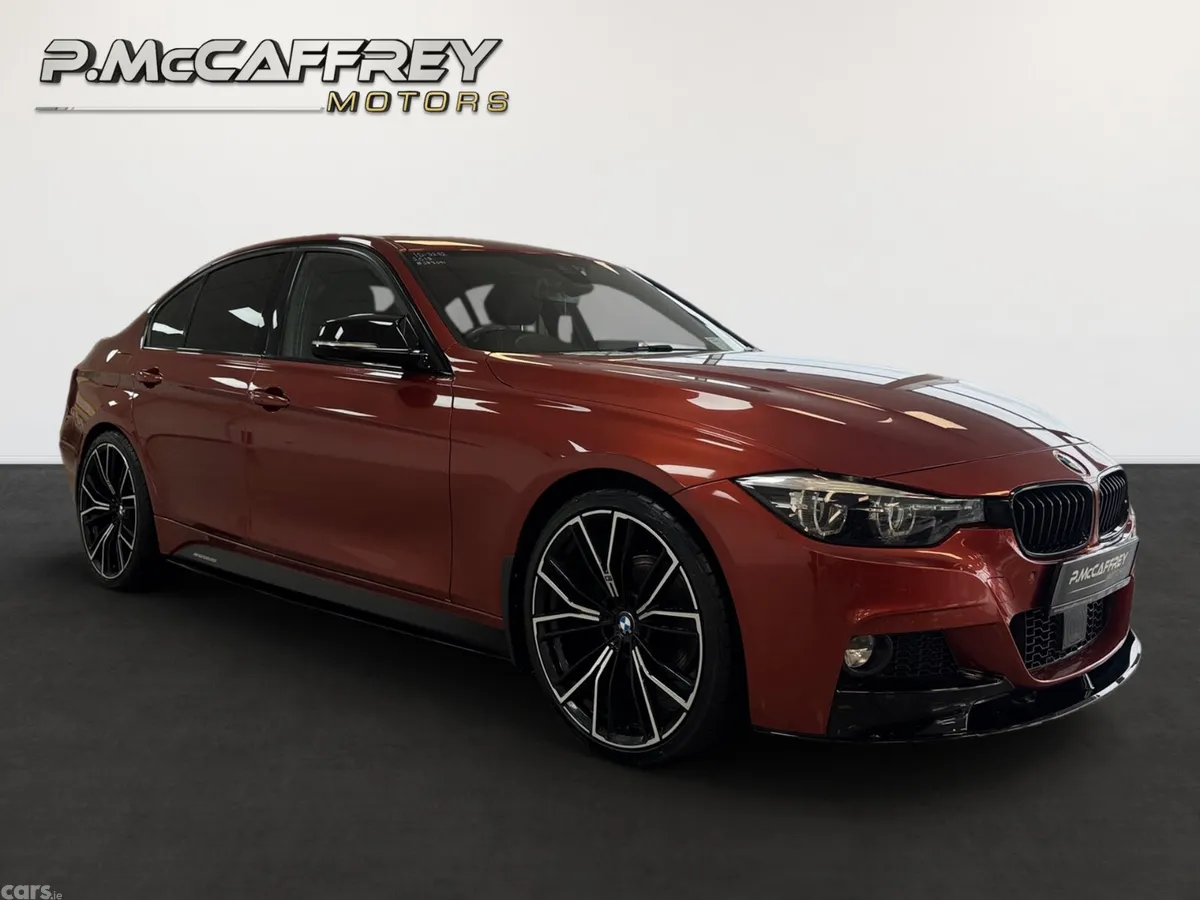 BMW 3-Series Saloon, Petrol Plug-in Hybrid, 2018, Orange