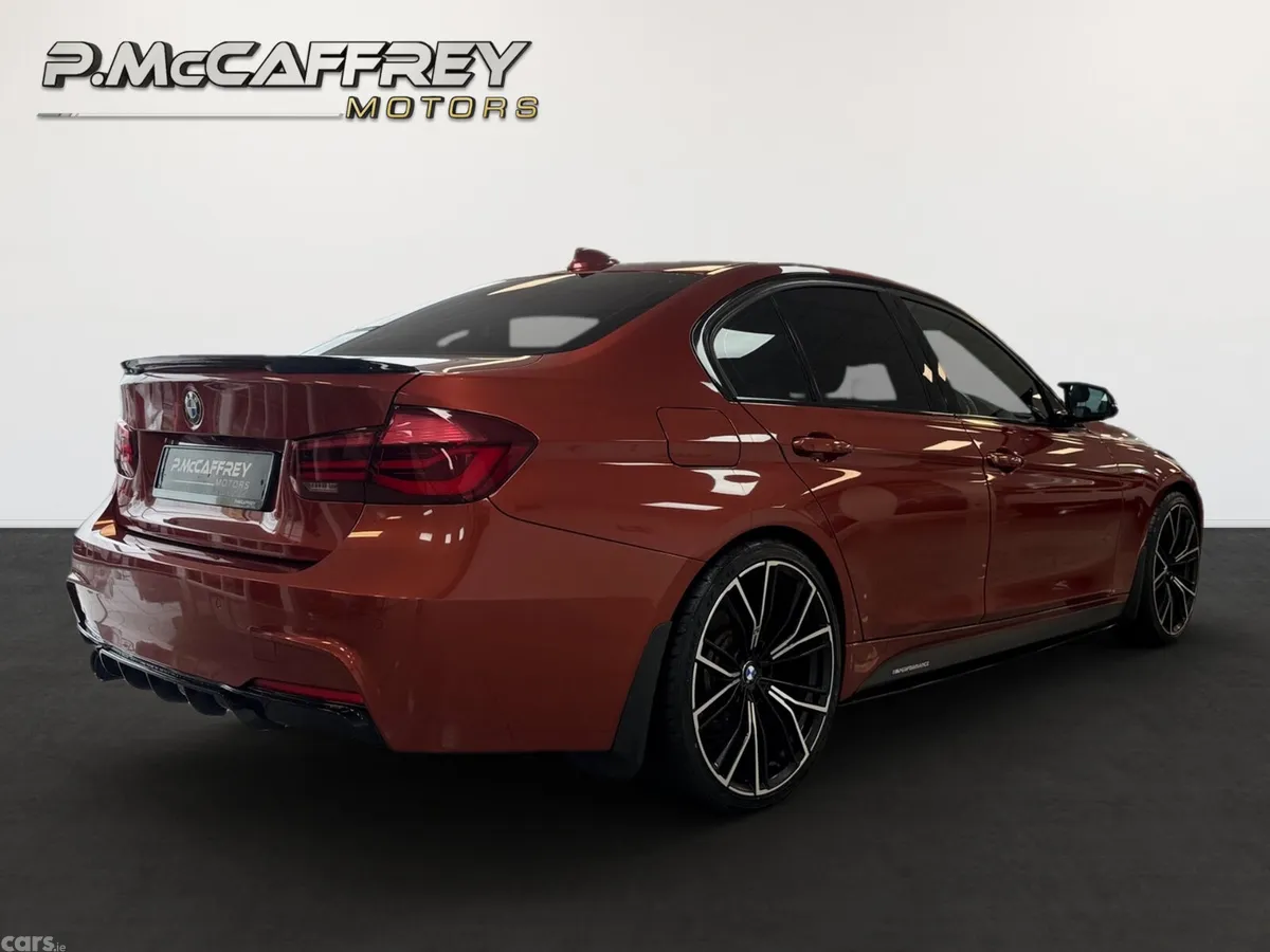 BMW 3-Series Saloon, Petrol Plug-in Hybrid, 2018, Orange