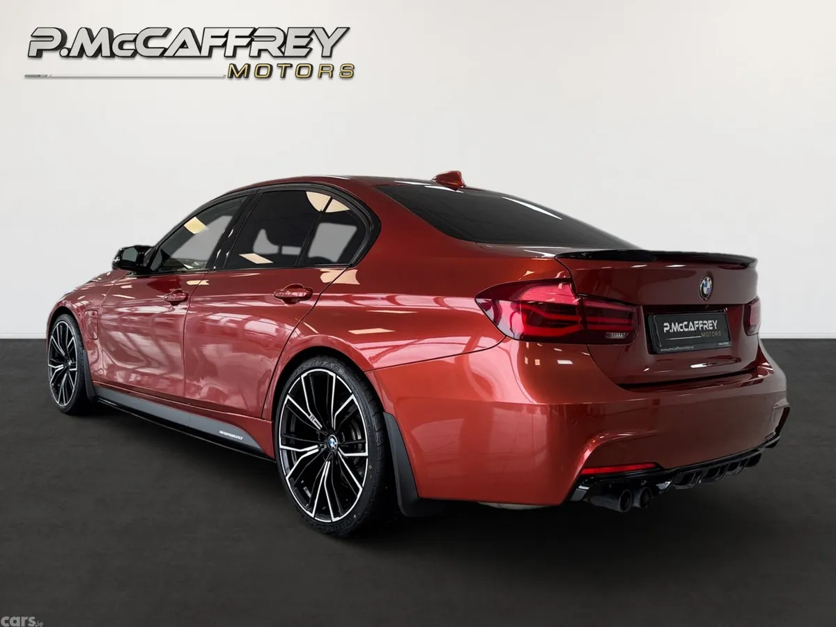 BMW 3-Series Saloon, Petrol Plug-in Hybrid, 2018, Orange