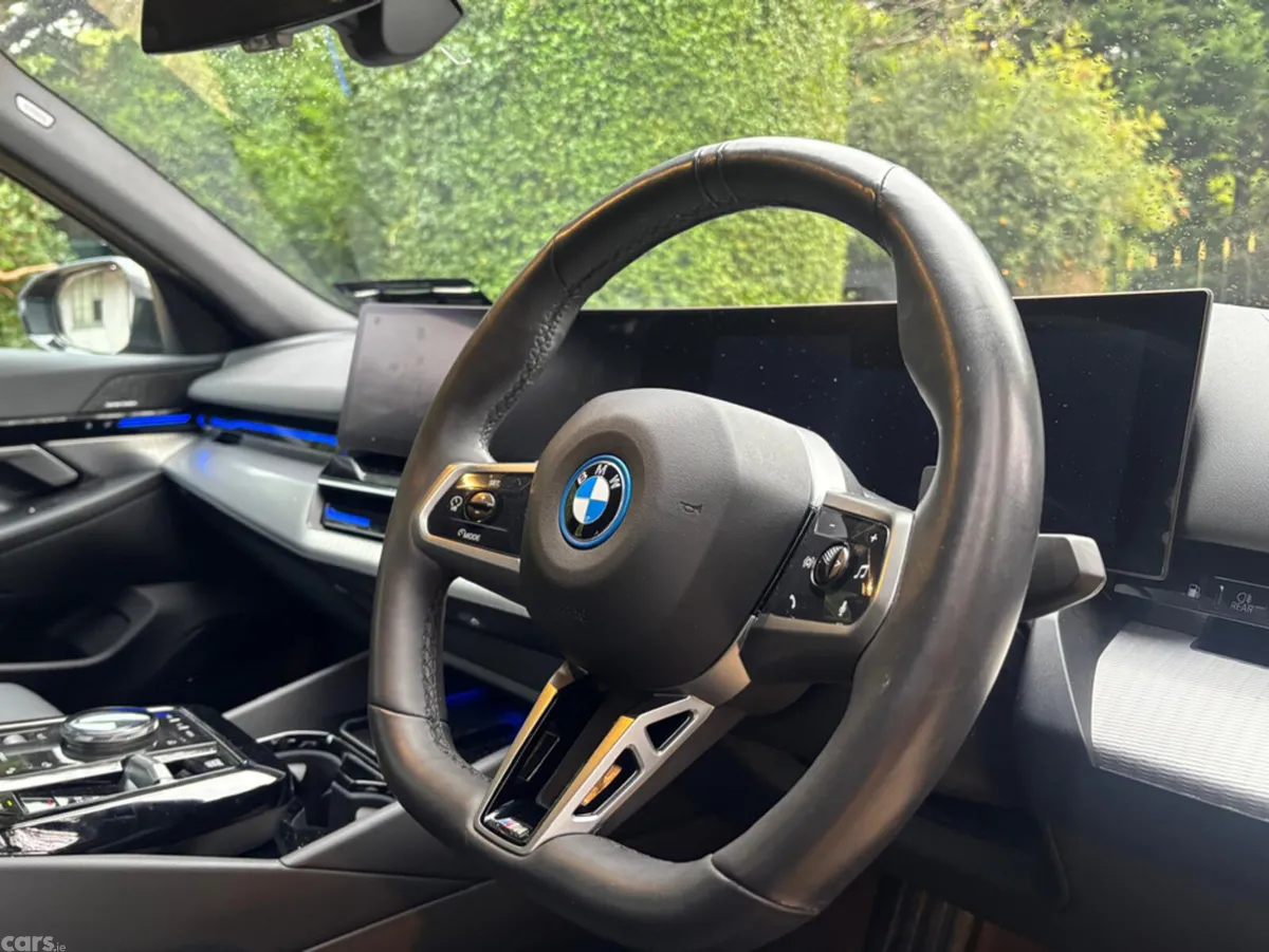 BMW 5-Series Saloon, Petrol Plug-in Hybrid, 2024, Grey