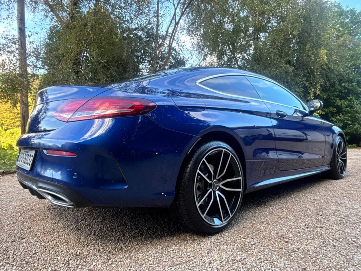 Mercedes-Benz C-Class Coupe, Diesel, 2021, Blue