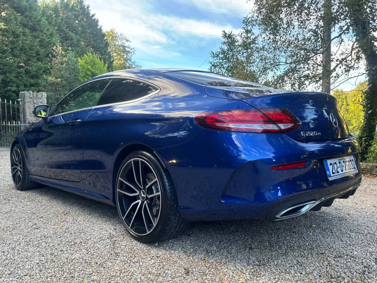 Mercedes-Benz C-Class Coupe, Diesel, 2021, Blue