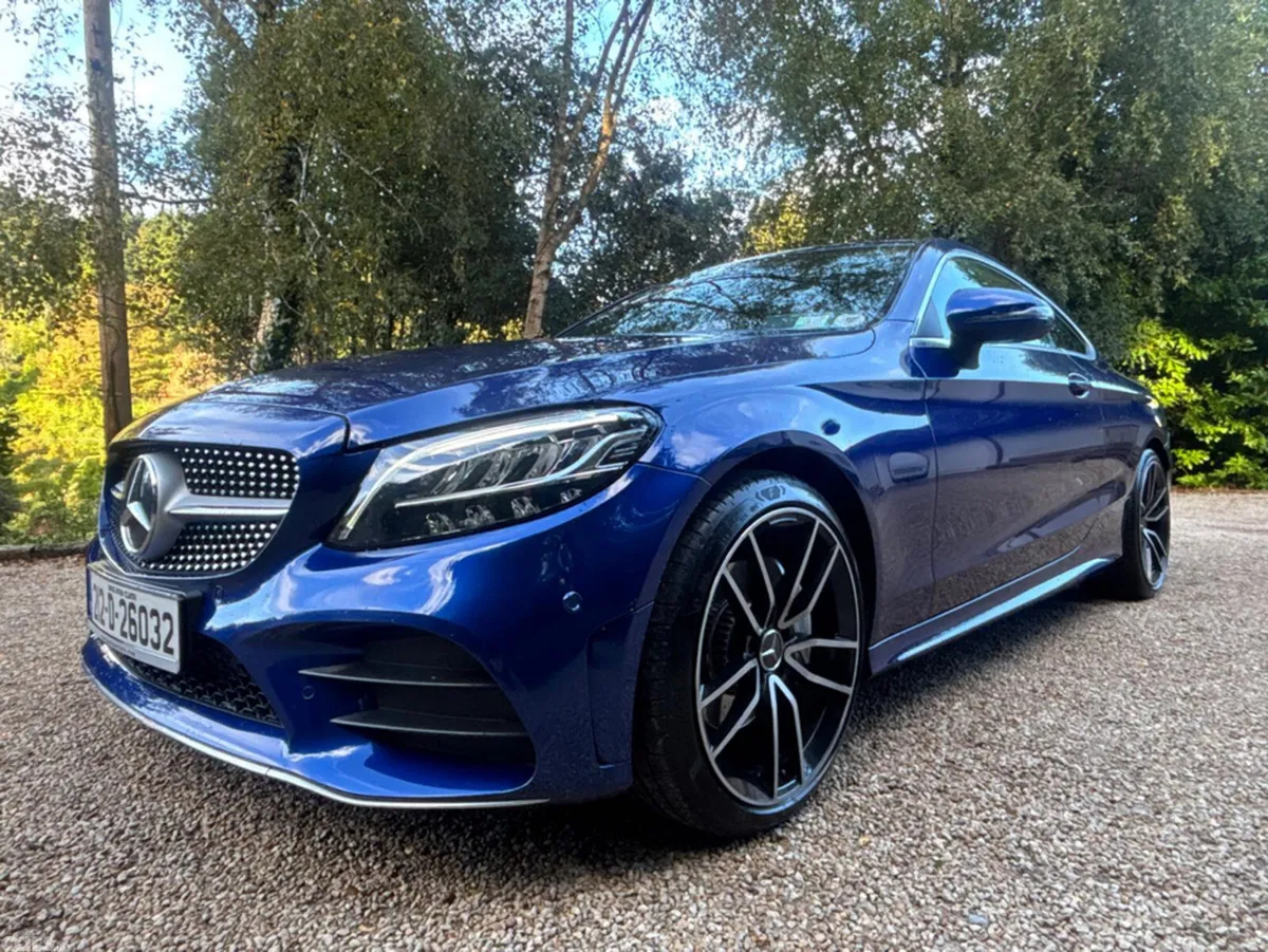 Mercedes-Benz C-Class Coupe, Diesel, 2021, Blue