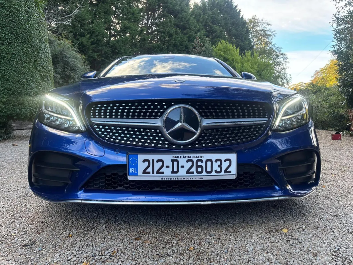 Mercedes-Benz C-Class Coupe, Diesel, 2021, Blue