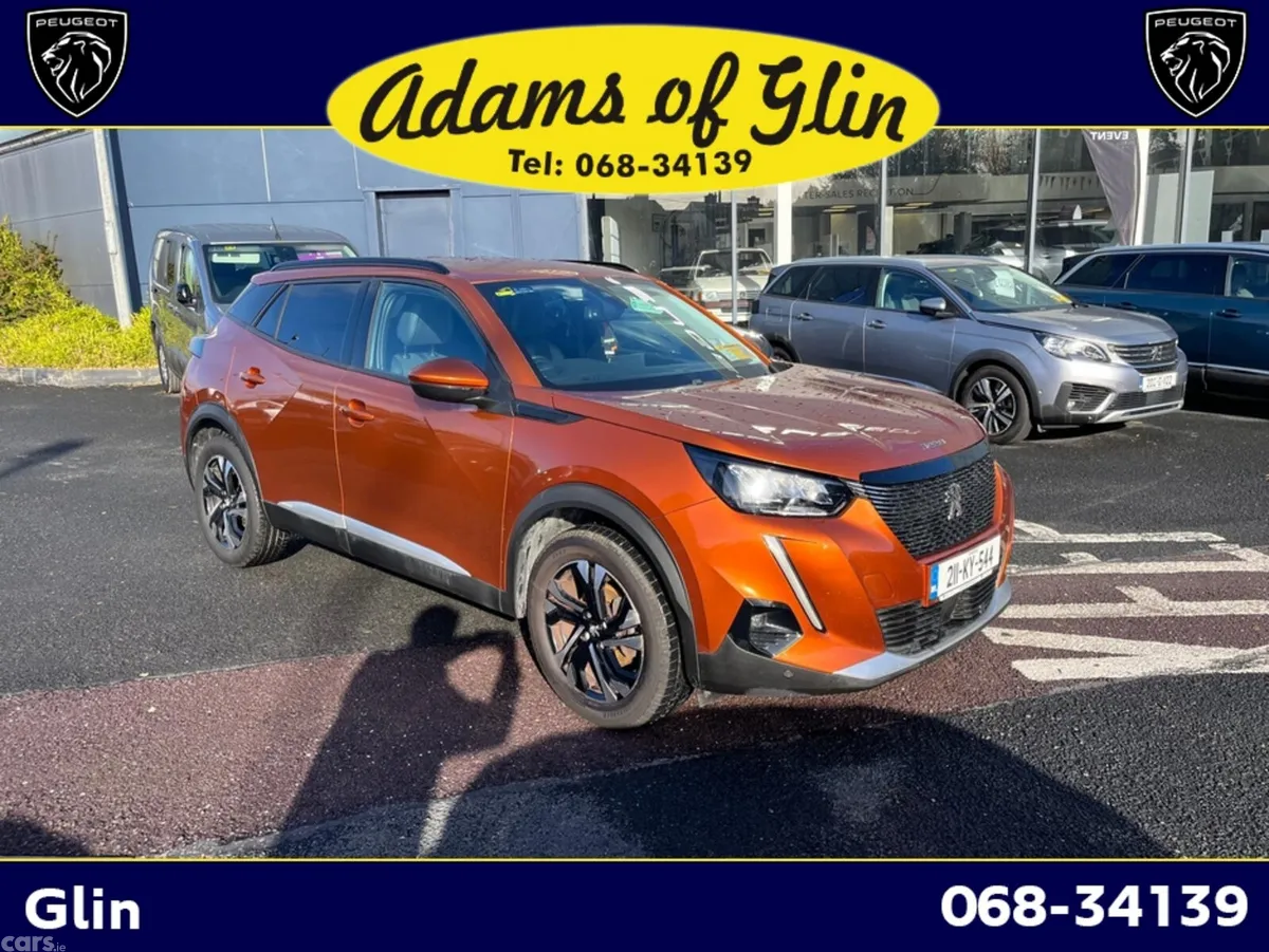 Peugeot 2008 MPV, Petrol, 2021, Orange