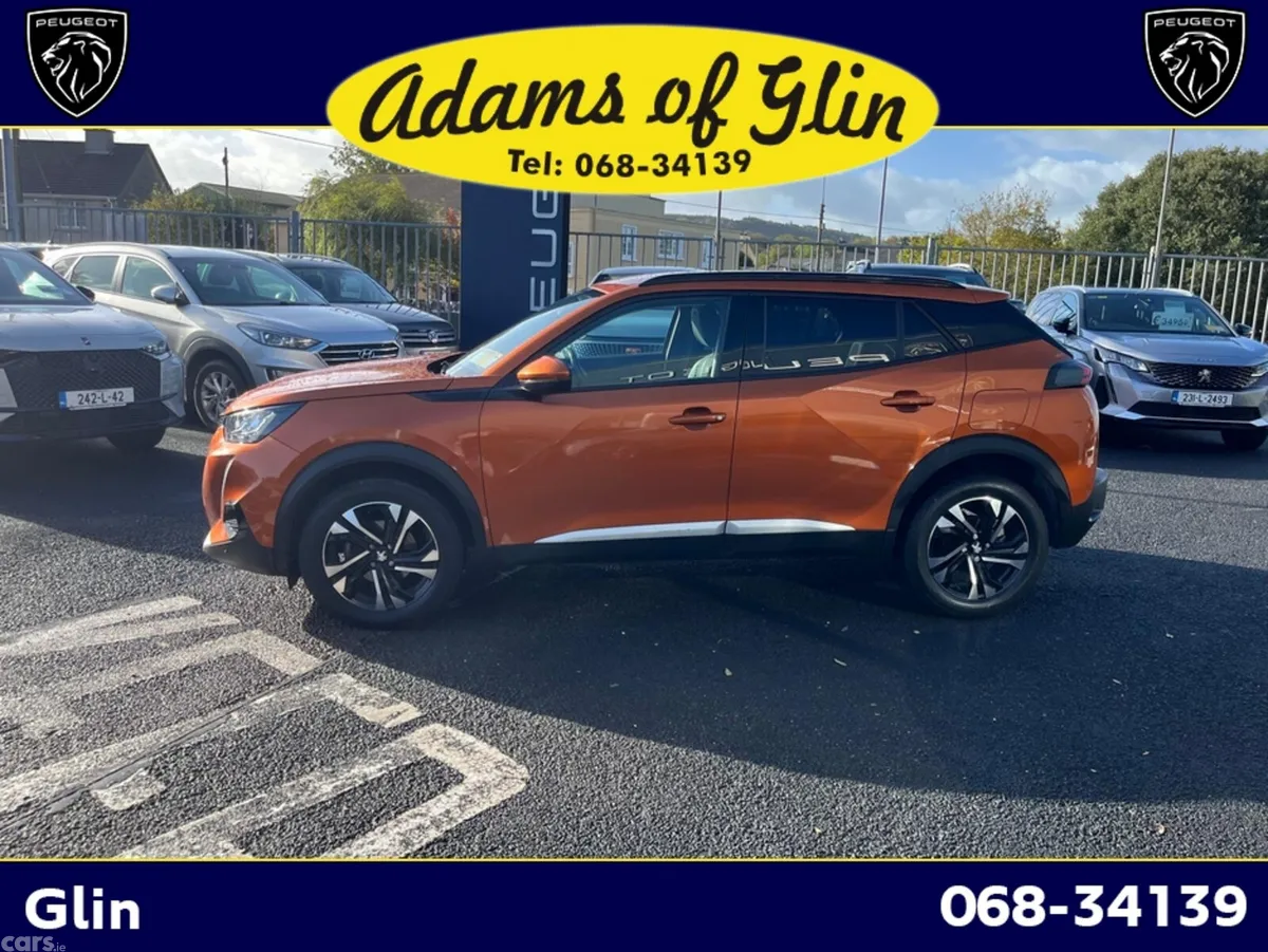 Peugeot 2008 MPV, Petrol, 2021, Orange