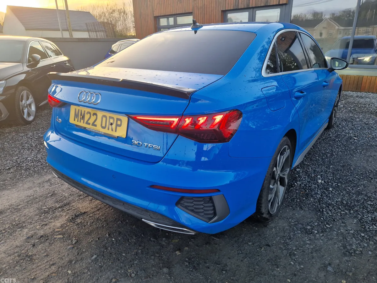 Audi A3 Saloon, Petrol, 2022, Blue