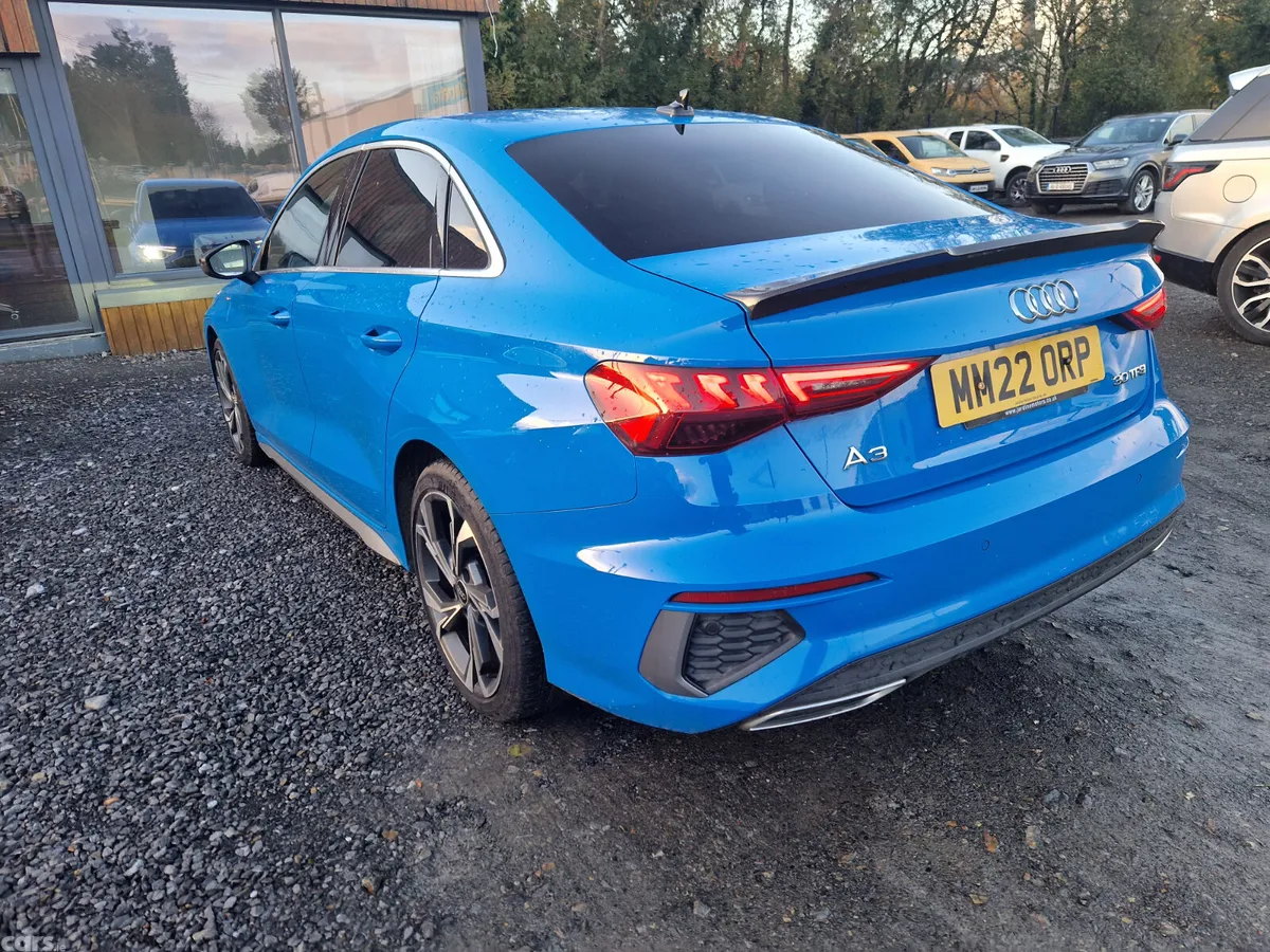 Audi A3 Saloon, Petrol, 2022, Blue