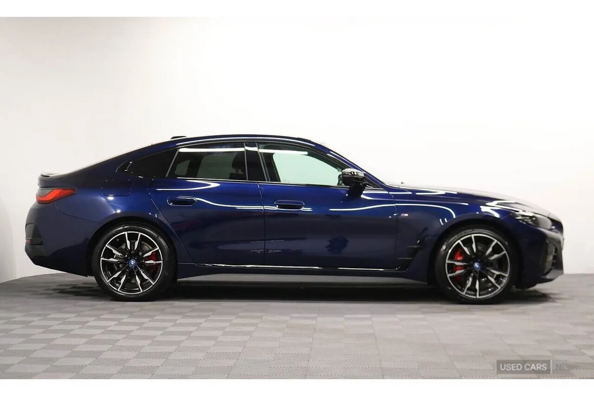BMW i4 Hatchback, Electric, 2022, Blue