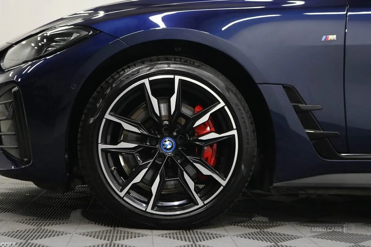 BMW i4 Hatchback, Electric, 2022, Blue