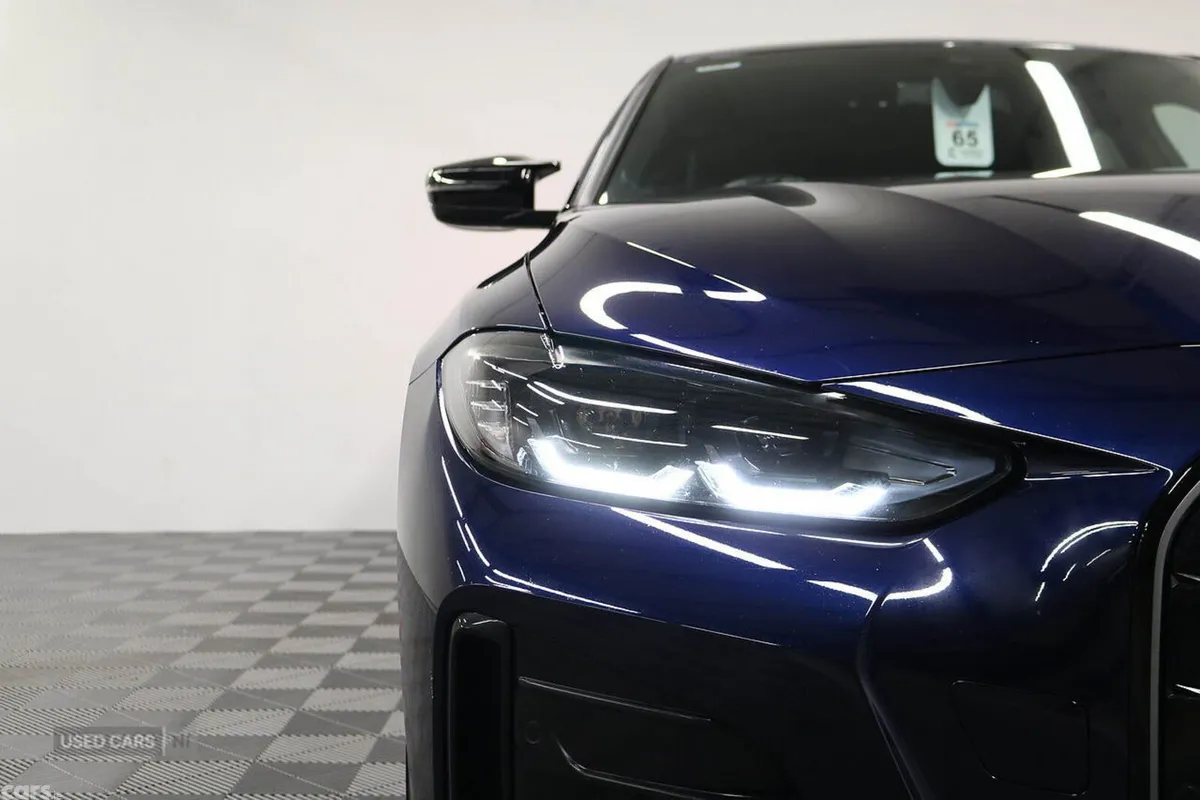 BMW i4 Hatchback, Electric, 2022, Blue
