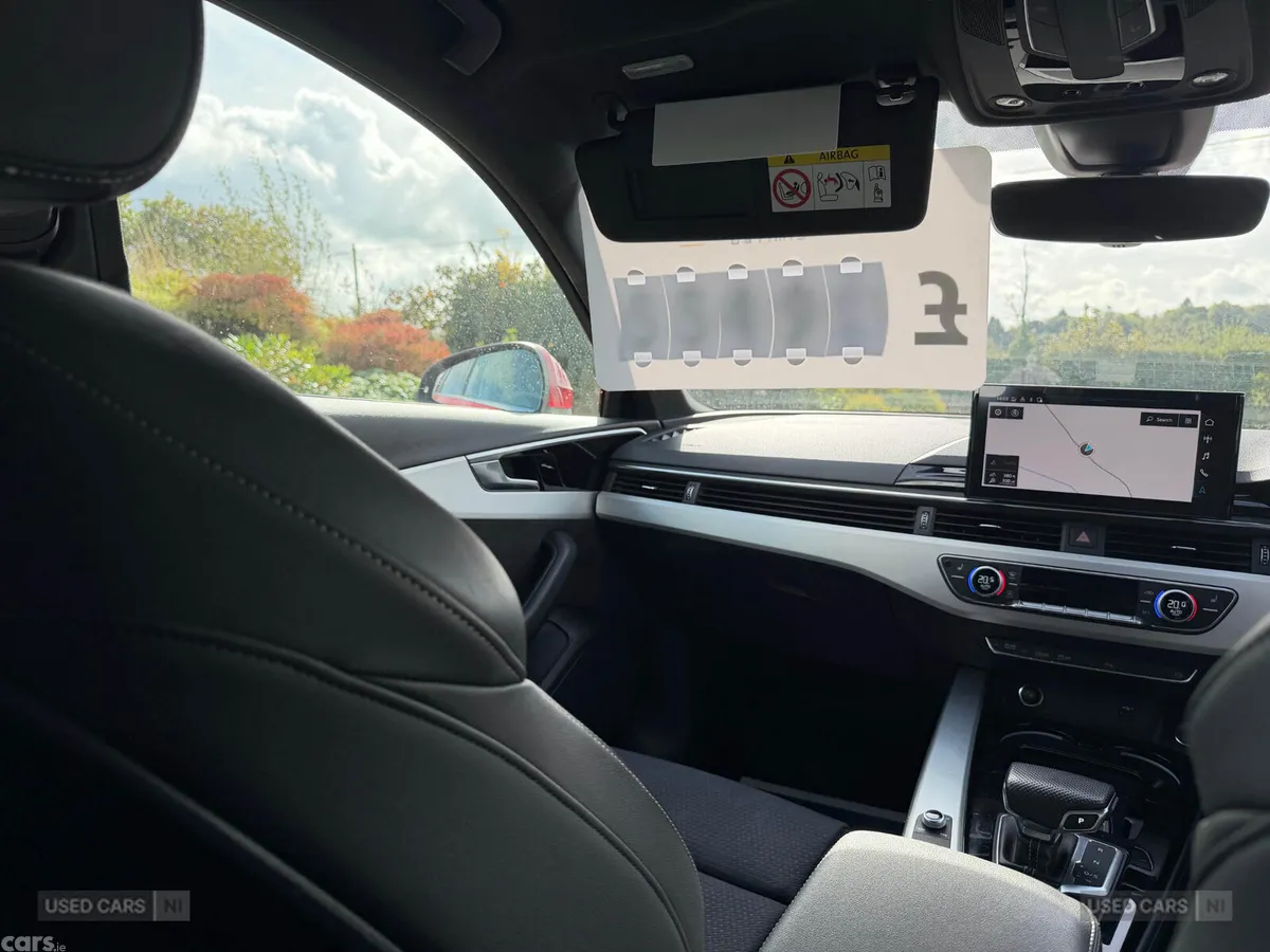 Audi A4 Estate, Diesel Hybrid, 2022, Red