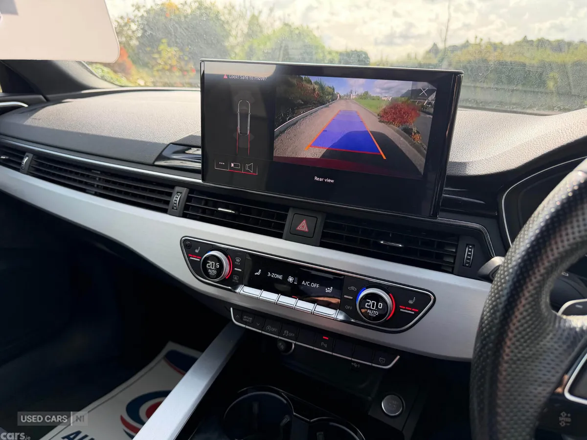 Audi A4 Estate, Diesel Hybrid, 2022, Red