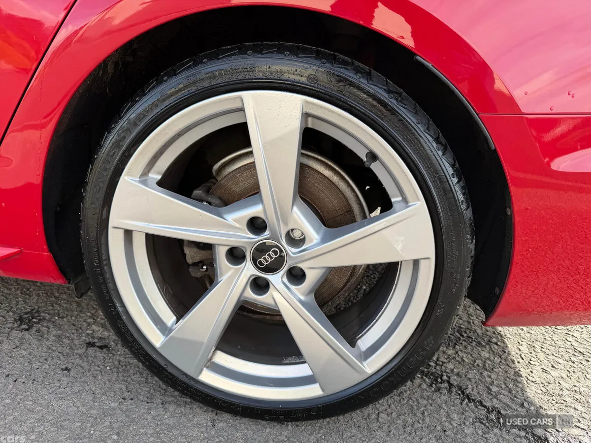 Audi A4 Estate, Diesel Hybrid, 2022, Red