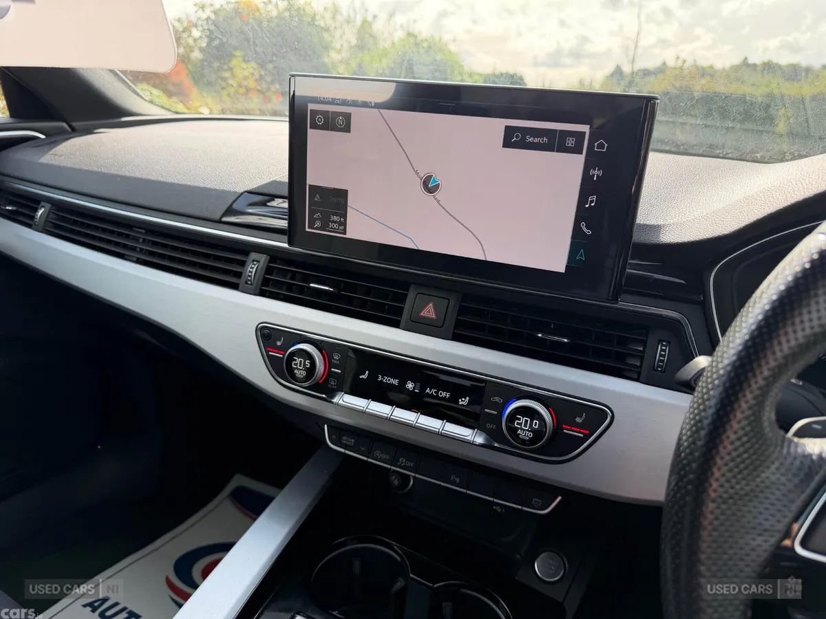 Audi A4 Estate, Diesel Hybrid, 2022, Red