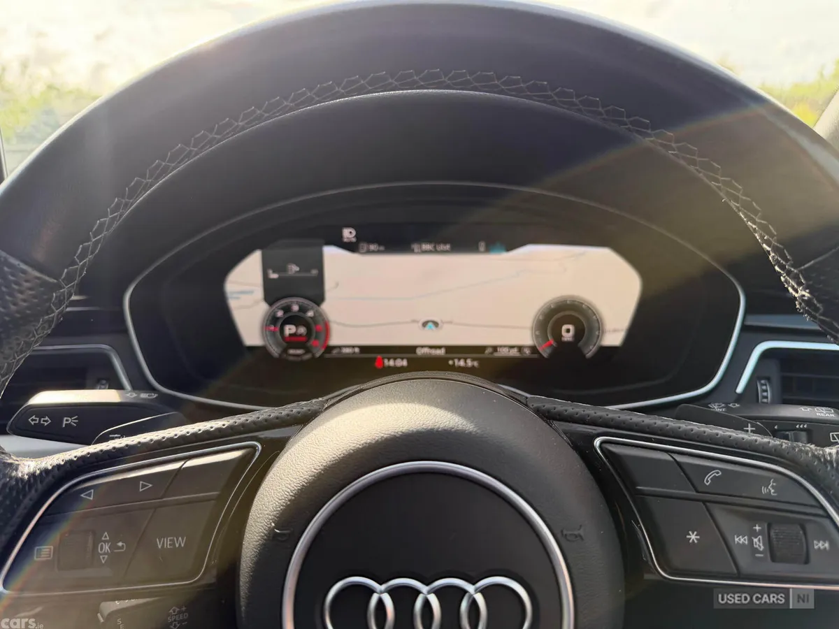 Audi A4 Estate, Diesel Hybrid, 2022, Red