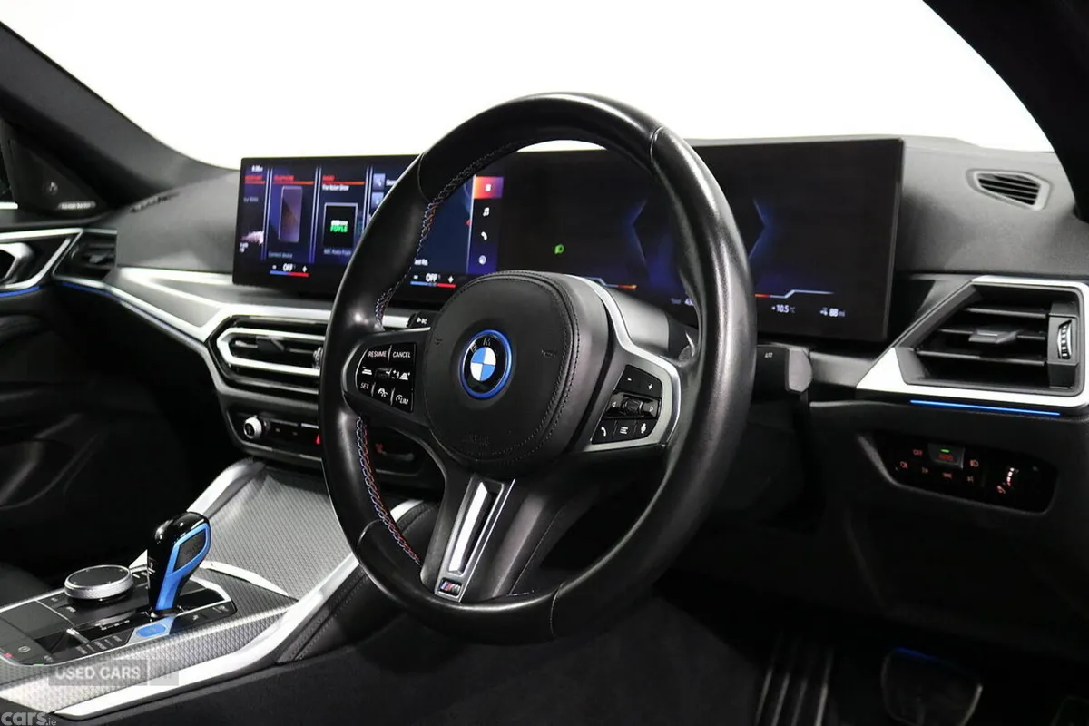 BMW i4 Hatchback, Electric, 2022, Blue