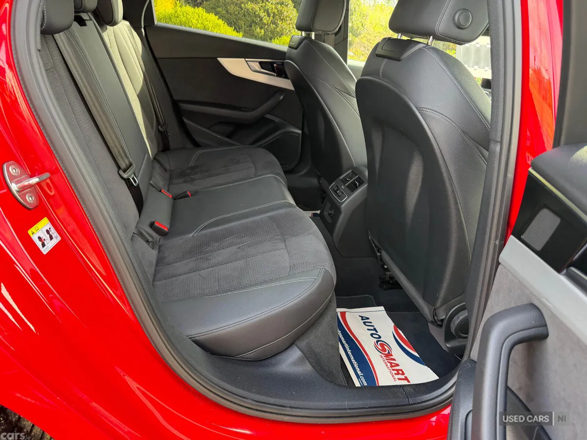 Audi A4 Estate, Diesel Hybrid, 2022, Red