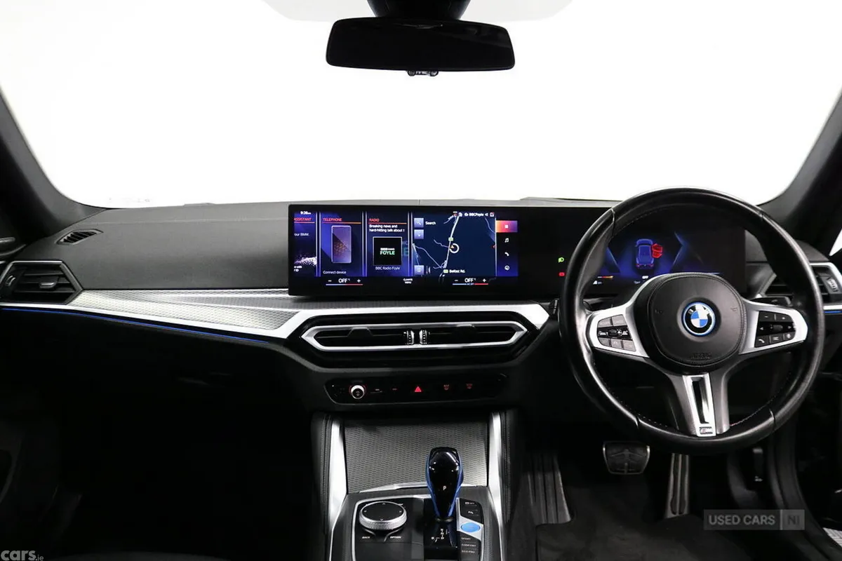 BMW i4 Hatchback, Electric, 2022, Blue