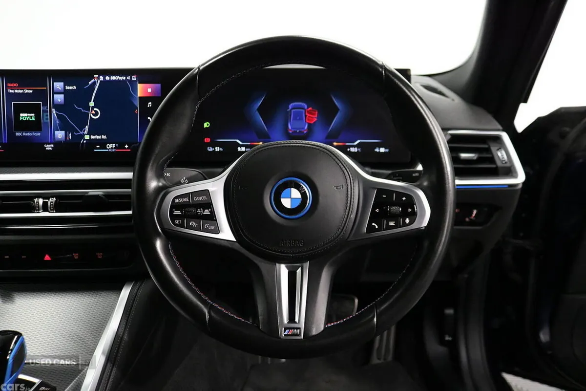 BMW i4 Hatchback, Electric, 2022, Blue