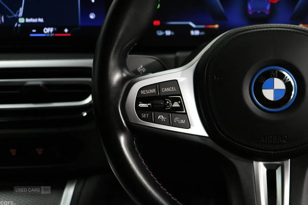 BMW i4 Hatchback, Electric, 2022, Blue