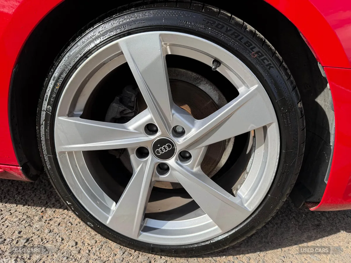 Audi A4 Estate, Diesel Hybrid, 2022, Red