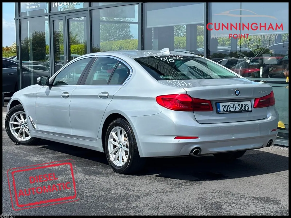 BMW 5-Series Saloon, Diesel, 2020, Silver