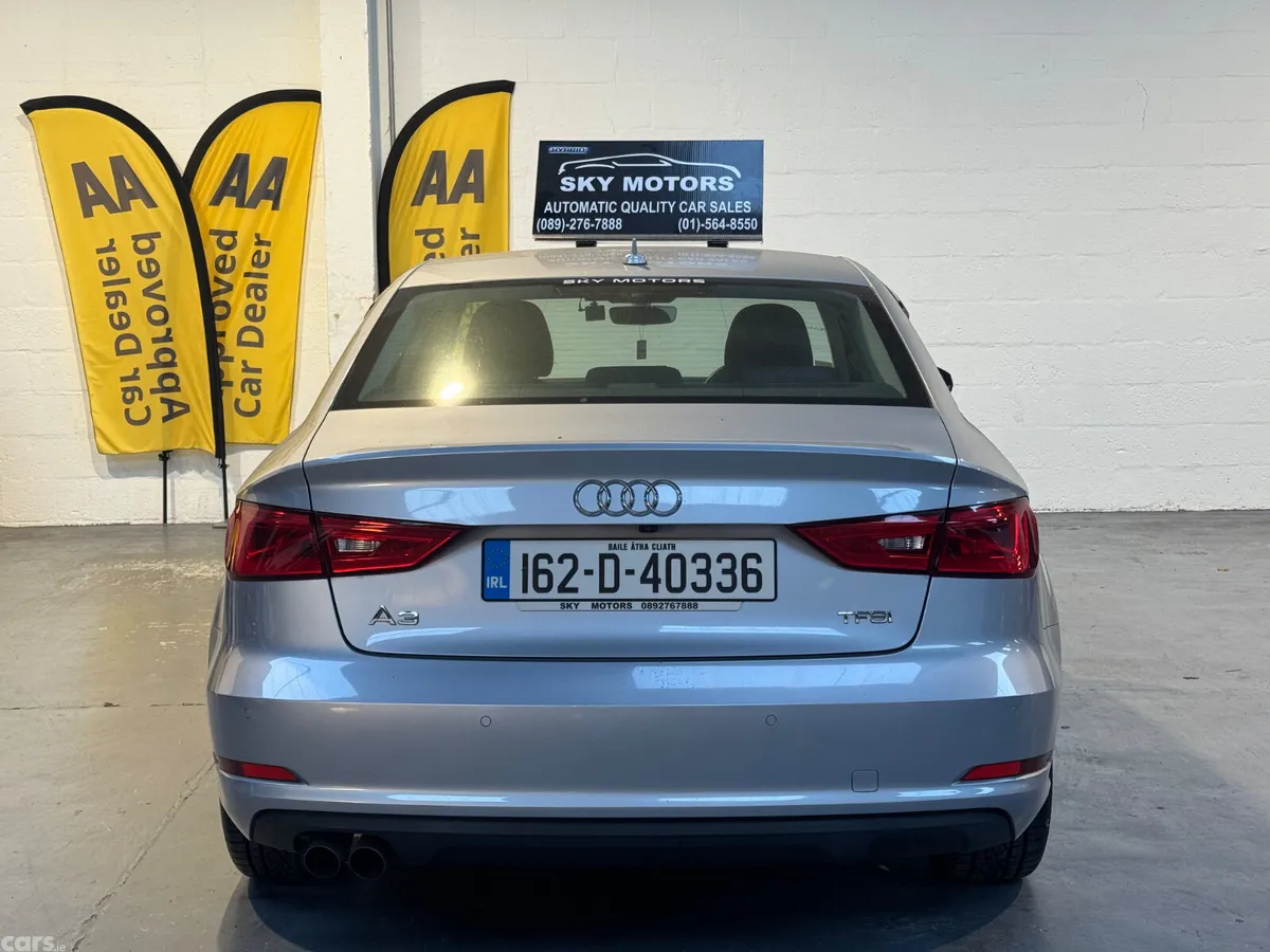 Audi A3 Saloon, Petrol, 2016, Silver