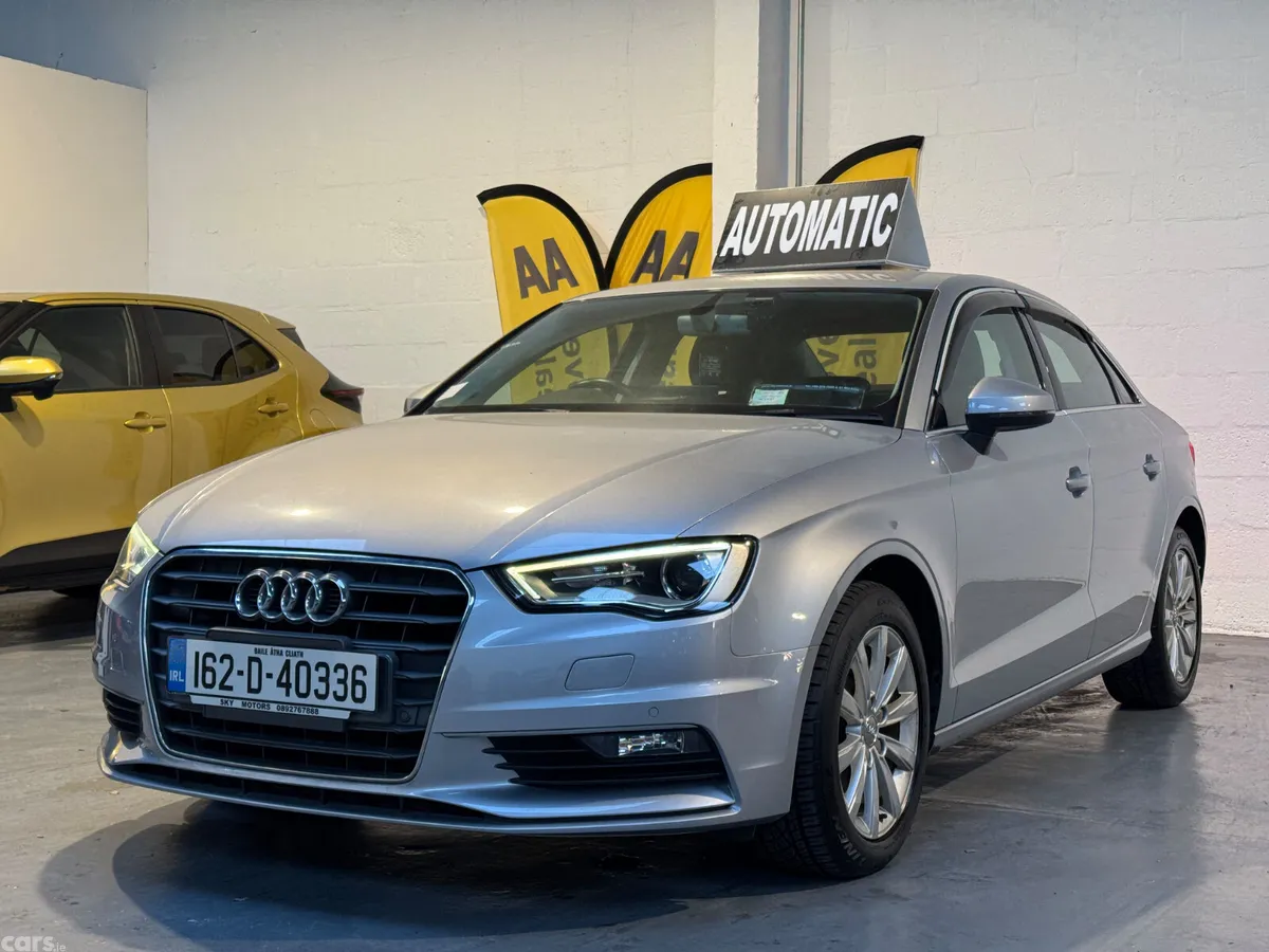 Audi A3 Saloon, Petrol, 2016, Silver