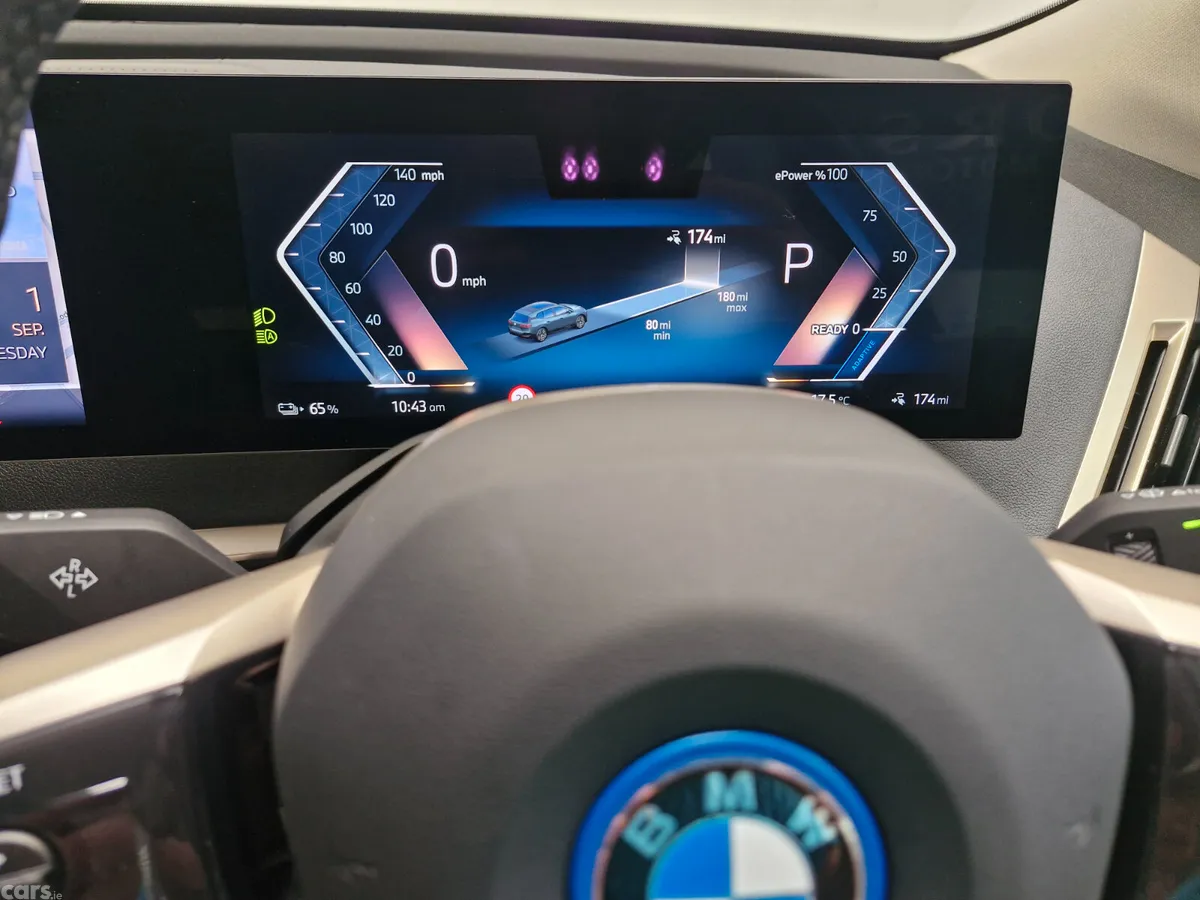 BMW iX SUV, Electric, 2024, Blue